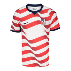 2026-27 USMNT Men's Authentic Home Player Soccer Jersey Sail/Midnight Navy/Midnight Navy 