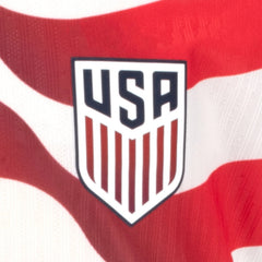 2026-27 USMNT Men's Authentic Home Player Soccer Jersey Sail/Midnight Navy/Midnight Navy 
