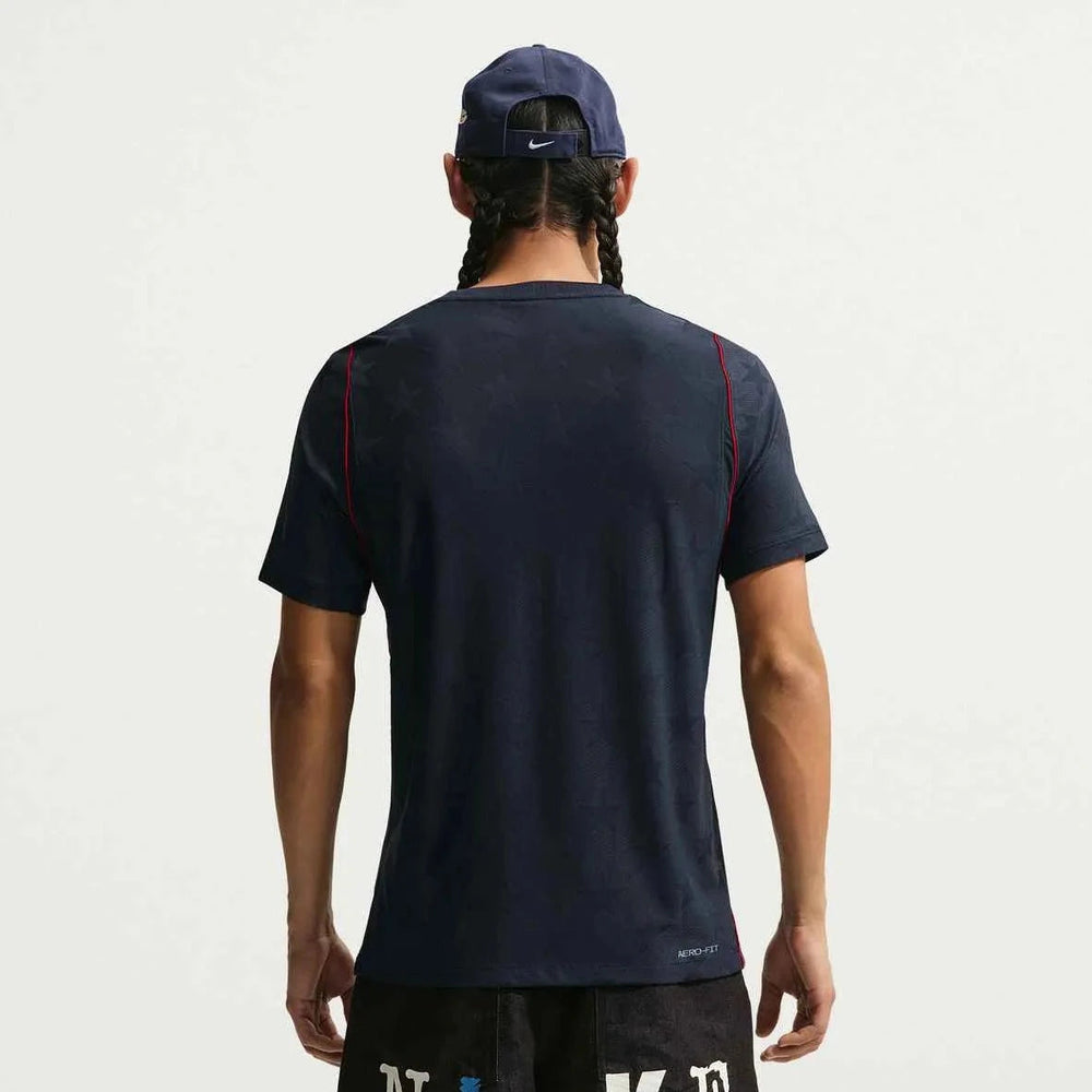2026-27 USMNT Men's Authentic Away Soccer Jersey Dark Obsidian/Pure Platinum 
