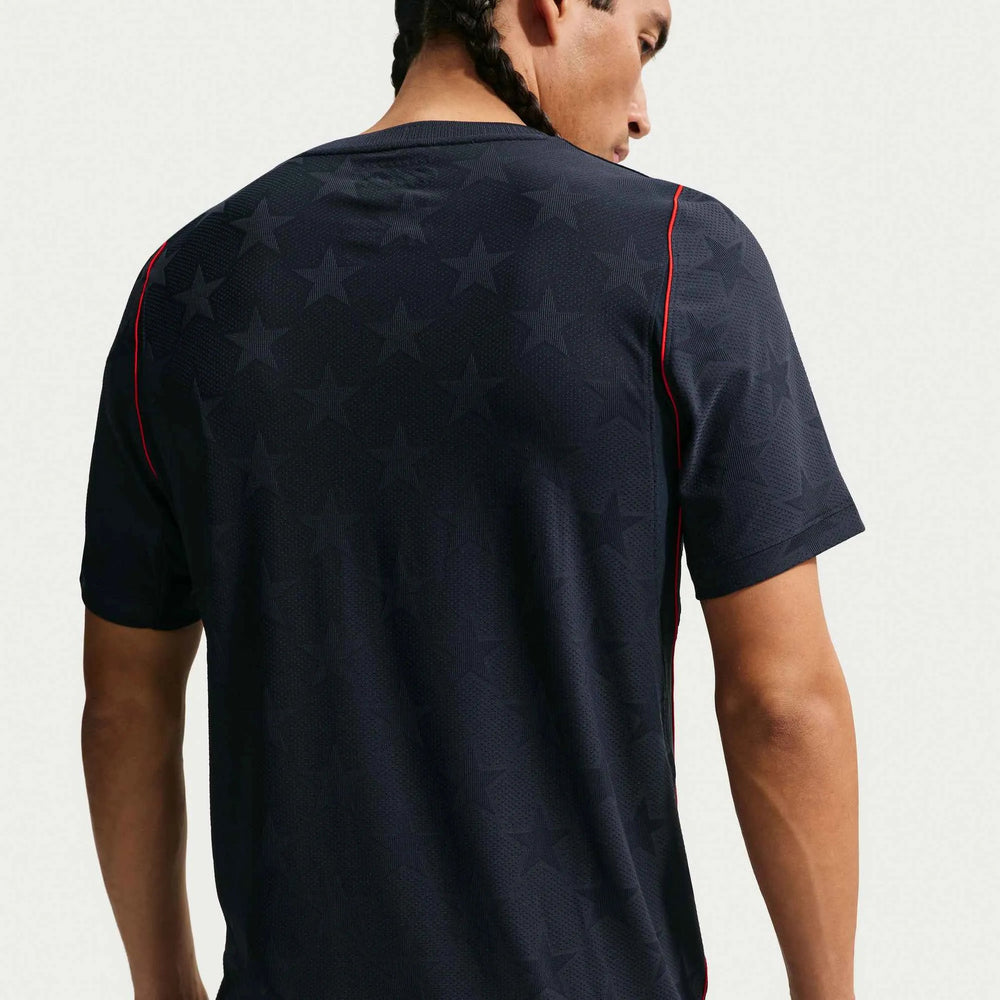2026-27 USMNT Men's Authentic Away Soccer Jersey Dark Obsidian/Pure Platinum 