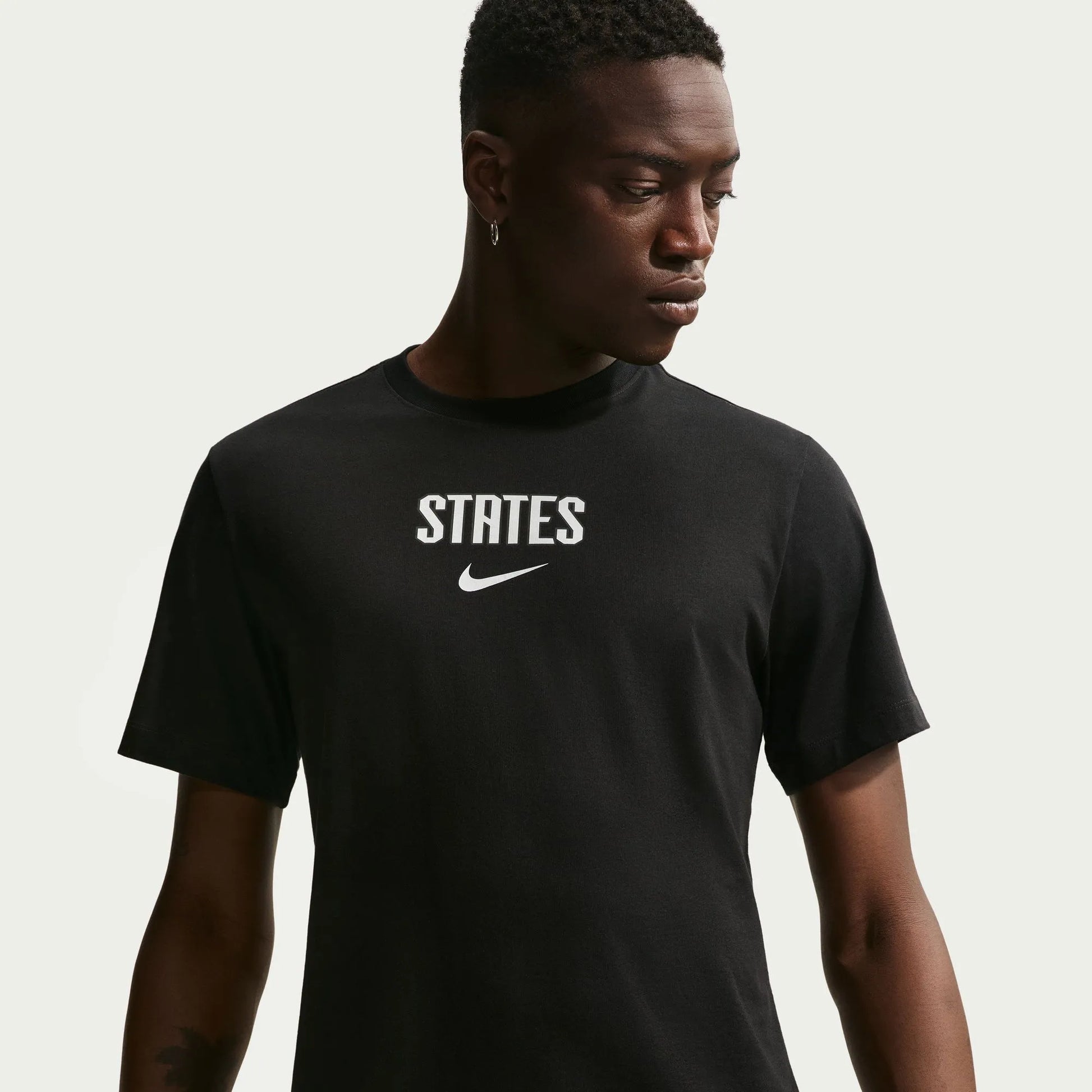 2026-27 USMNT Men's Wordmark Tee Black 