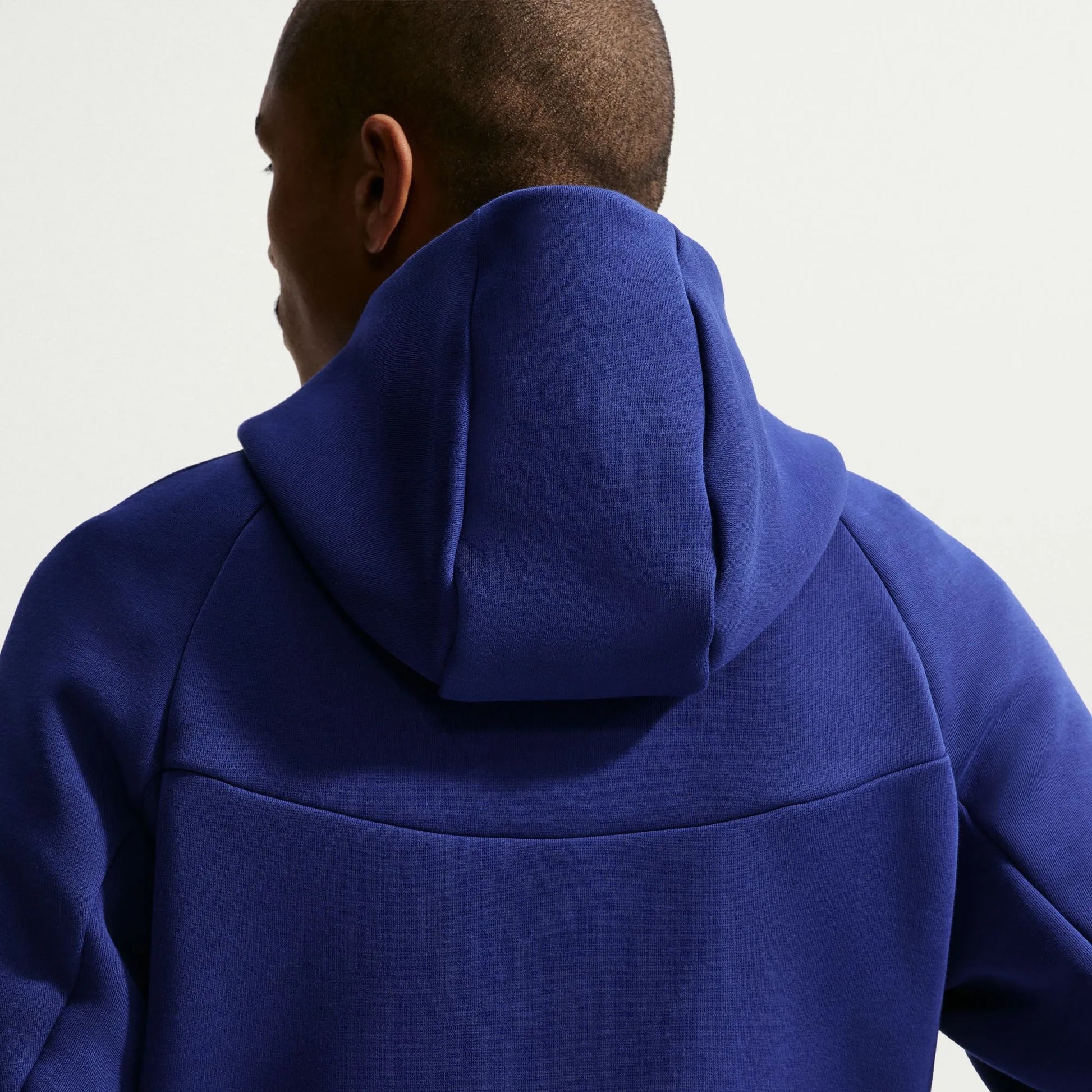 2026-27 USMNT Men's Full-Zip Tech Fleece Hoodie Deep Royal Blue/Challenge Red 