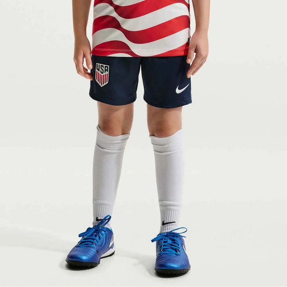 2026-27 USMNT Youth Stadium Home Shorts Midnight Navy/Sail 