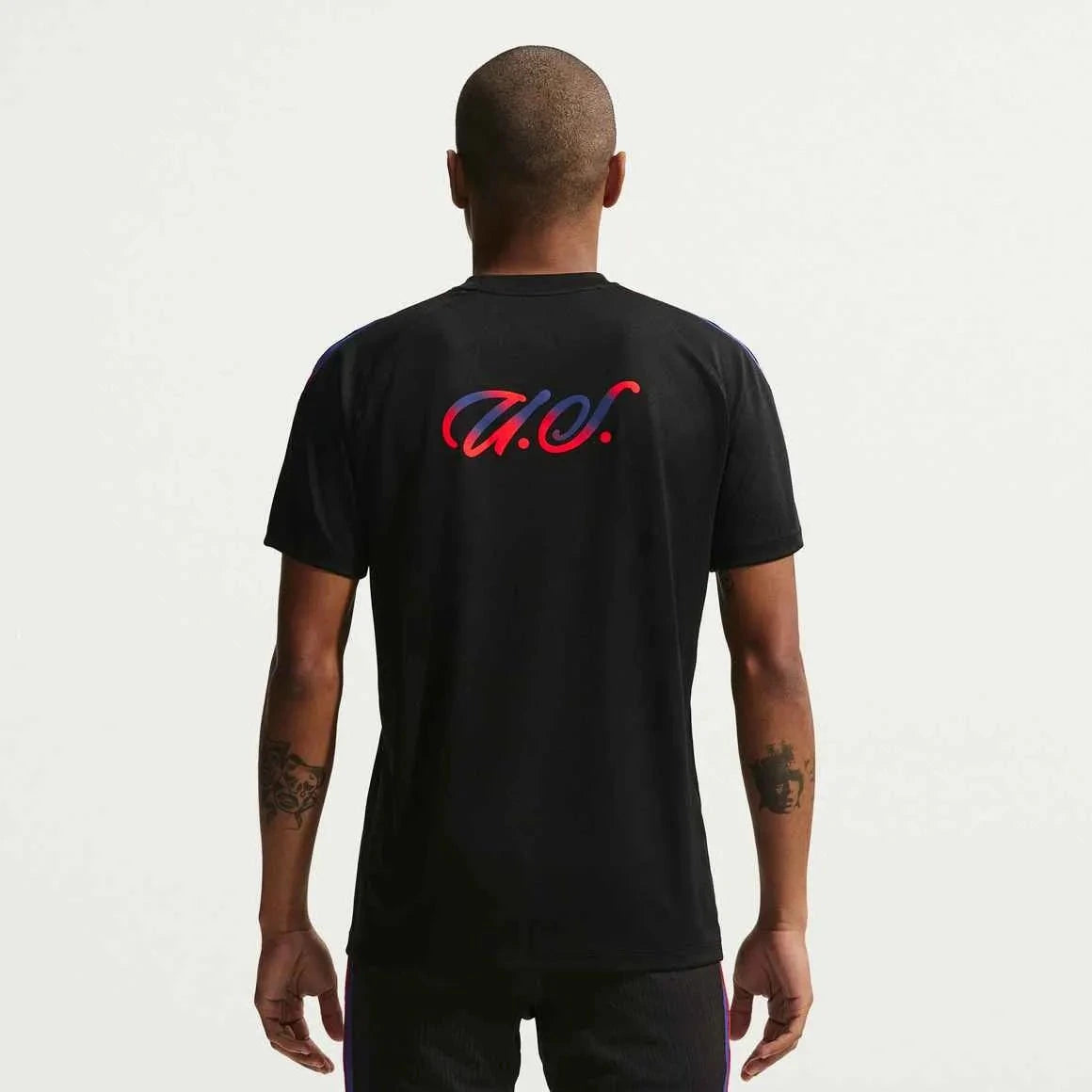 2026-27 USMNT Men's Strike Top Black/Deep Royal Blue/Challenge Red 