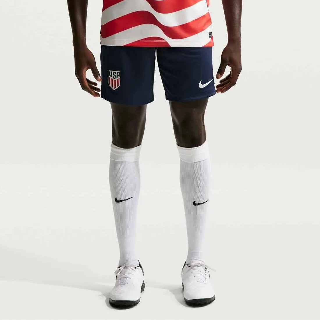 2026-27 USMNT Men's Stadium Home Shorts Midnight Navy/Sail 