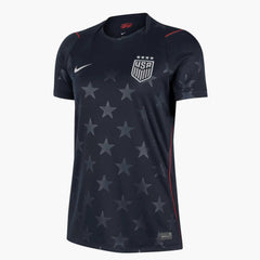 2026-27 USWNT Women's Stadium Away Soccer Jersey Dark Obsidian/Pure Platinum 
