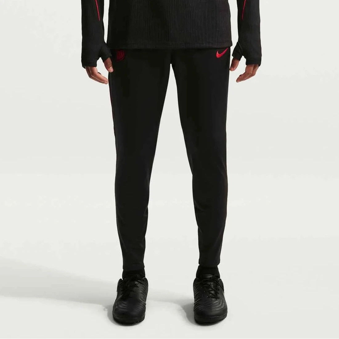 2026-27 USMNT Men's Strike KPZ Pants Black/Deep Royal Blue/Challenge Red 