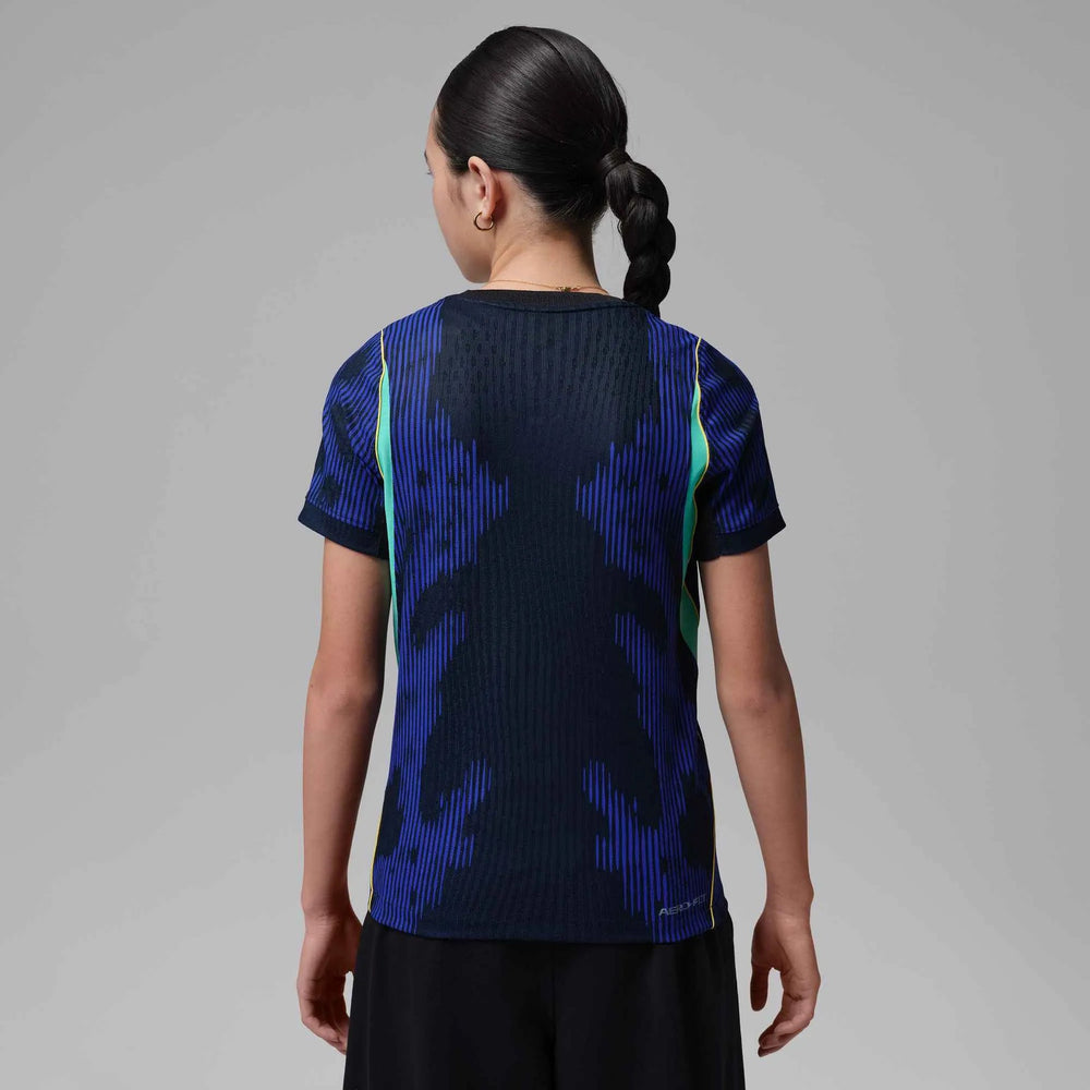 2026-27 Brazil Youth Authentic Away Soccer Jersey Old Royal/Black/P109C 