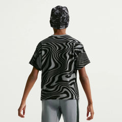 2026-27 Brazil Youth All Over Print Tee Dark Steel Grey 
