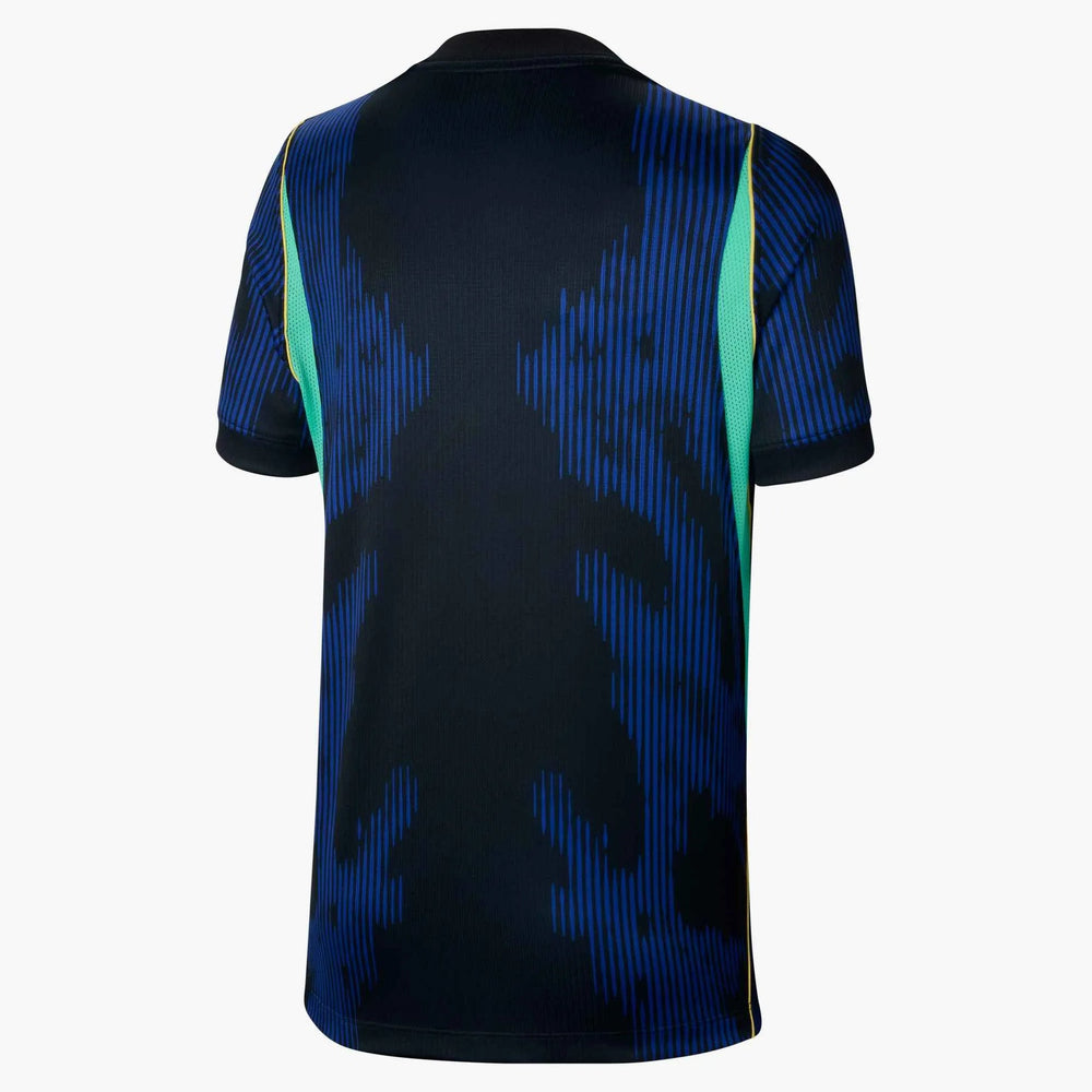 2026-27 Brazil Youth Stadium Away Soccer Jersey Old Royal/Black/P109C 