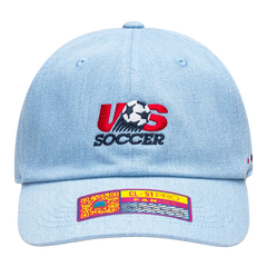 Fan Ink Collection USA Soccer "Making History" Adjustable Hat Light Blue 