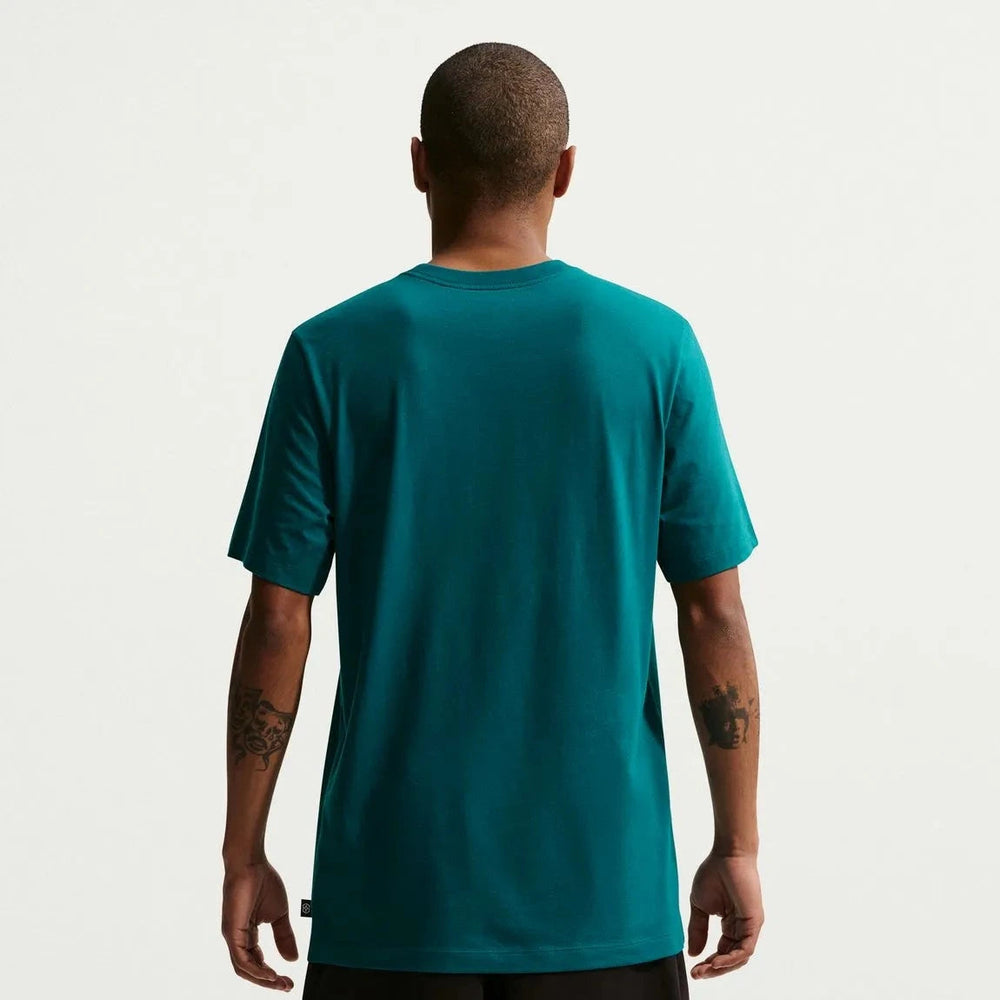 2026-27 Brazil Men's Wordmark Tee Geode Teal 