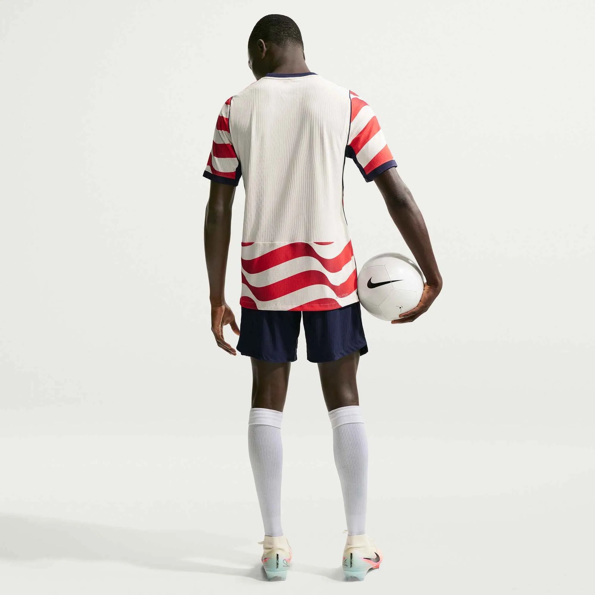 2026-27 USMNT Men's Authentic Home Soccer Jersey Sail/Midnight Navy/Midnight Navy 