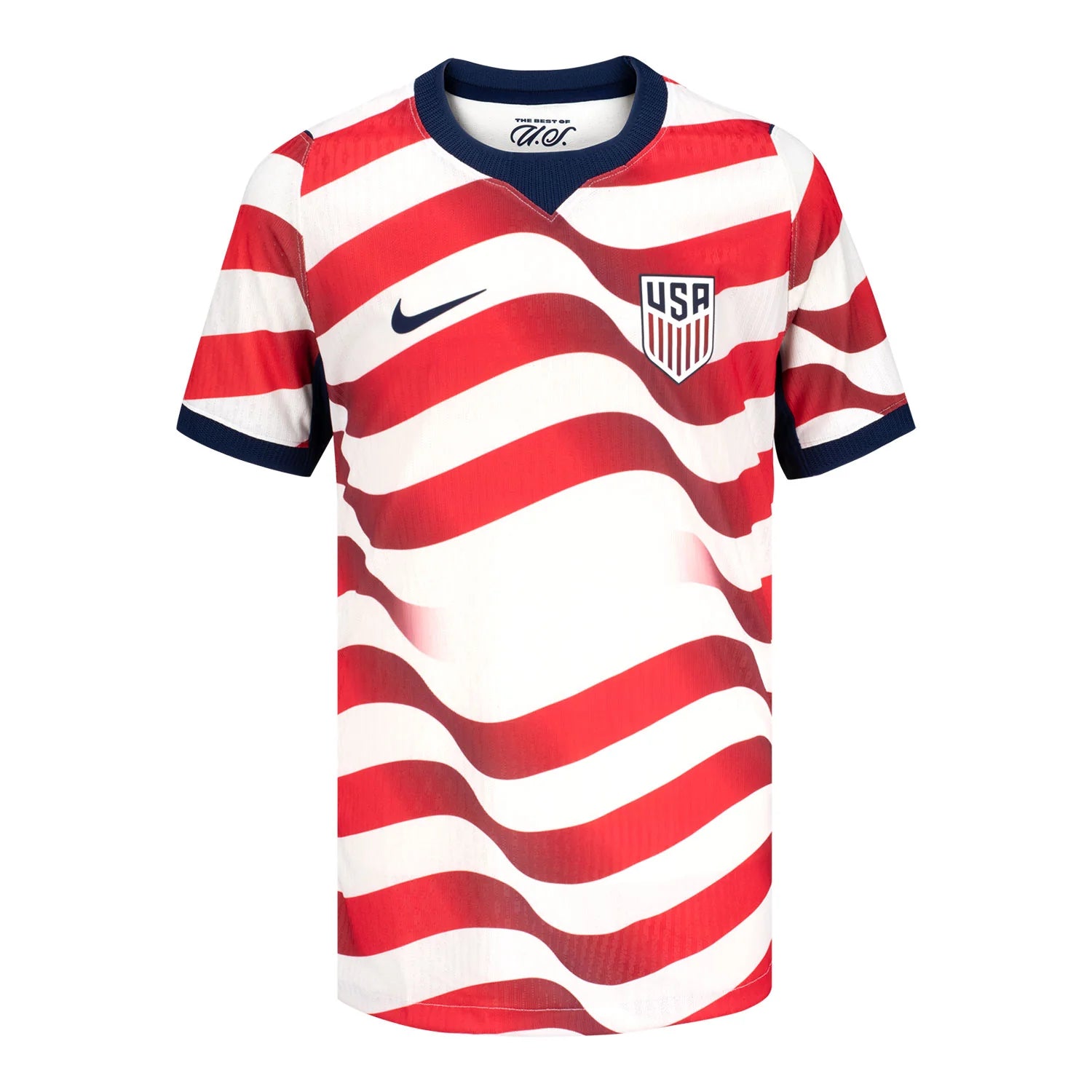 2026-27 USMNT Youth Stadium Home Player Soccer Jersey Sail/Midnight Navy/Midnight Navy 