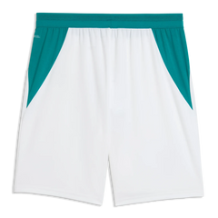 2026-27 Portugal Men's Stadium Away Shorts Puma White-Green Lagoon 