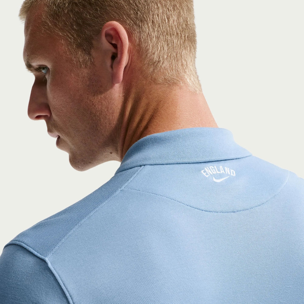 2026-27 England Men's The Polo 2.0 Work Blue/White 