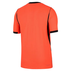 2026-27 Netherlands Men's Authentic Home Soccer Jersey Hyper Crimson/Black 