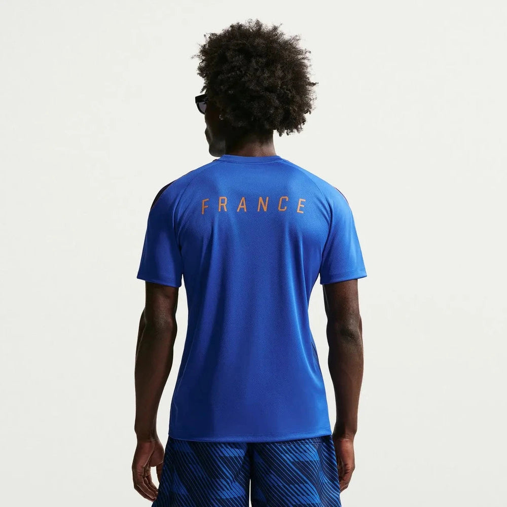 2026-27 France Men's Strike Top Game Royal/Metallic Copper 
