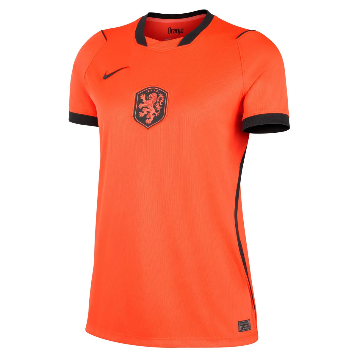 2026-27 Netherlands Women's Stadium Home Soccer Jersey Hyper Crimson/Black 