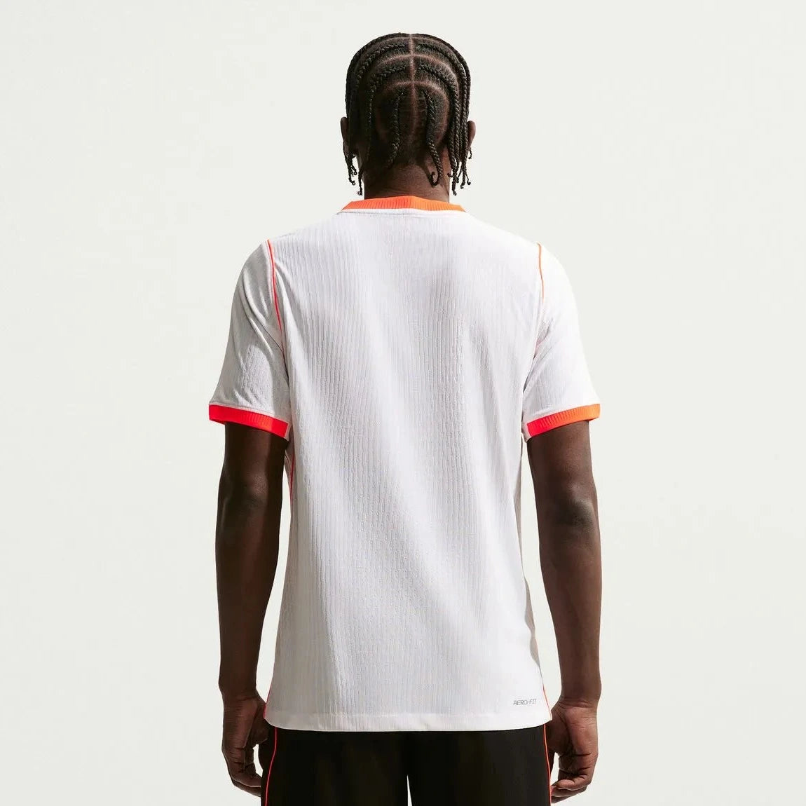 2026-27 Netherlands Men's Authentic Away Soccer Jersey White/Hyper Crimson/Black 