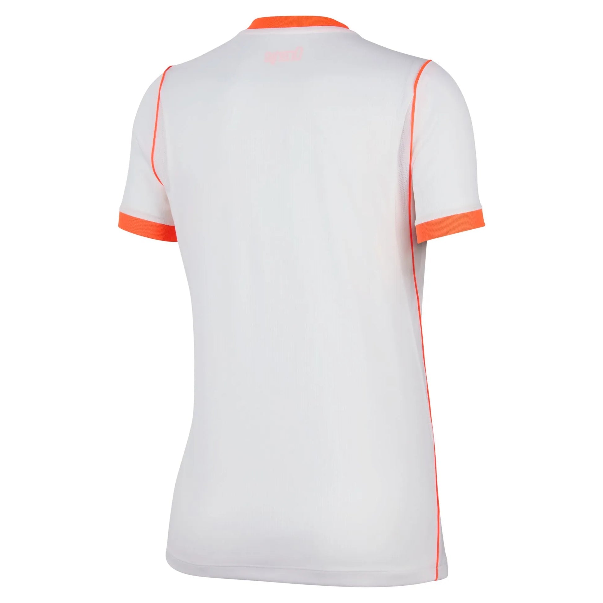2026-27 Netherlands Women's Stadium Away Soccer Jersey White/Hyper Crimson/Black 