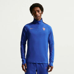 2026-27 France Men's Strike Drill Top Game Royal/Metallic Copper 