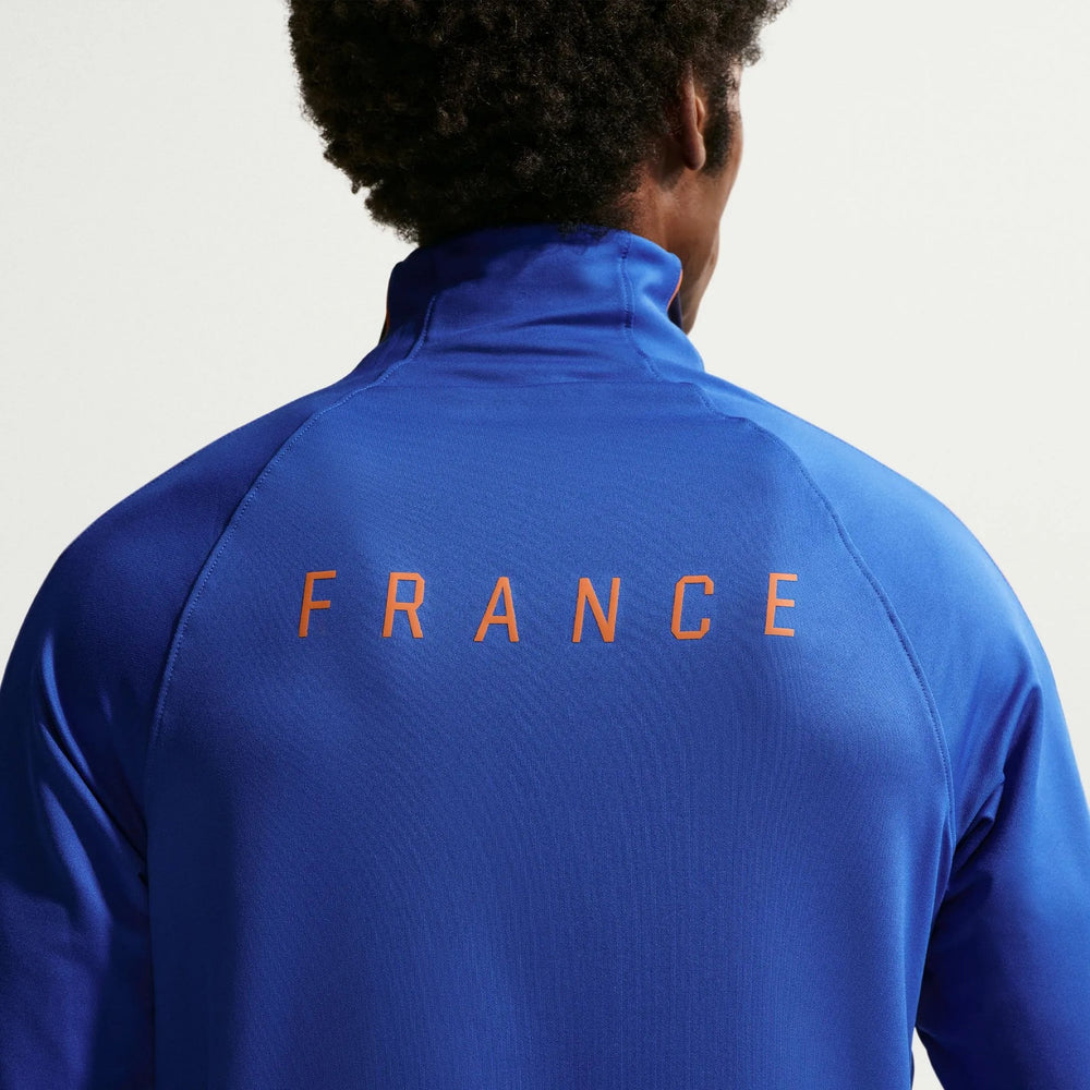2026-27 France Men's Strike Drill Top Game Royal/Metallic Copper 