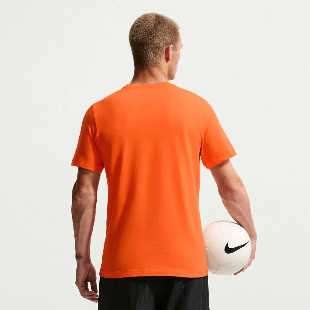 2026-27 Netherlands Men's Crest Tee Safety Orange 