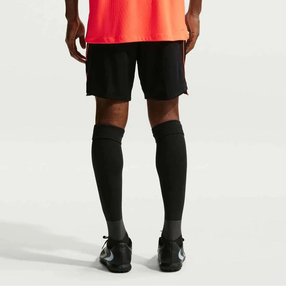 2026-27 Netherlands Men's Stadium Home Shorts Black/Hyper Crimson 