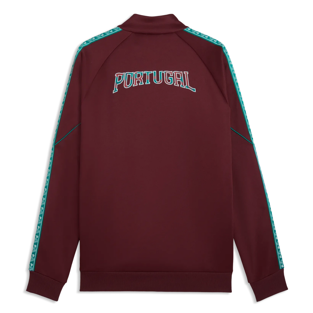 2026-27 Portugal Men's KING Anthem Jacket Ruby Shimmer-Sea Glass 
