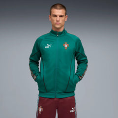 2026-27 Portugal Men's KING Anthem Jacket Green Lagoon-Ruby Shimmer 