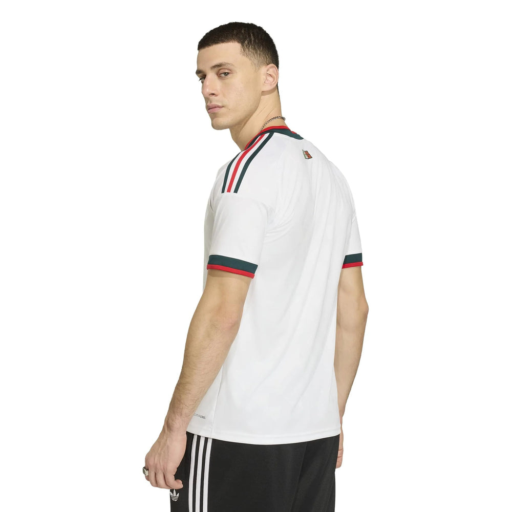 2026 Mexico Men's Stadium Away Soccer Jersey White 