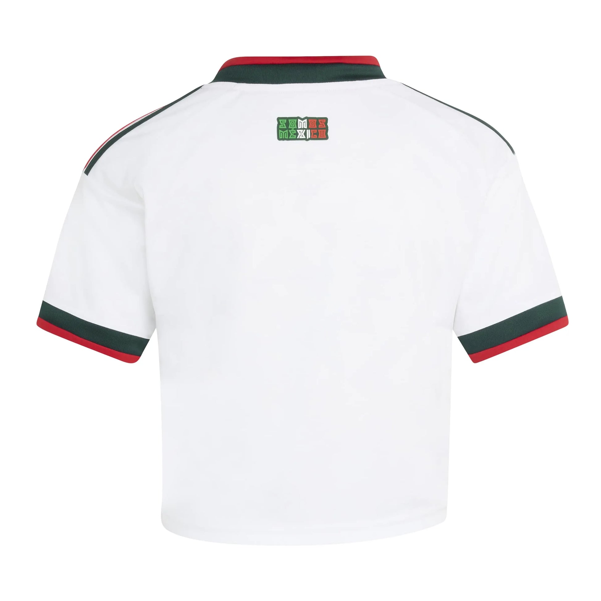 2026 Mexico Women's Stadium Away Cropped Soccer Jersey White 