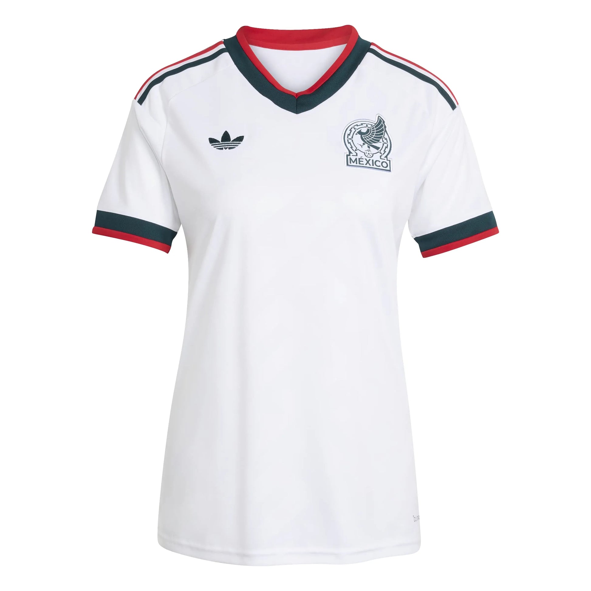 2026 Mexico Women's Stadium Away Soccer Jersey White 