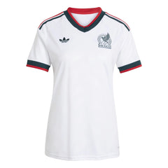2026 Mexico Women's Stadium Away Soccer Jersey White 